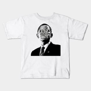 potus series Barack Obama Kids T-Shirt